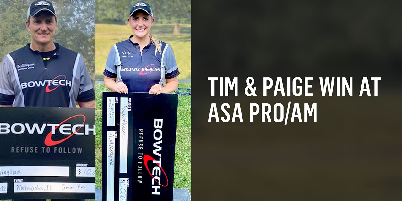Tim and Paige win at ASA Pro-Am