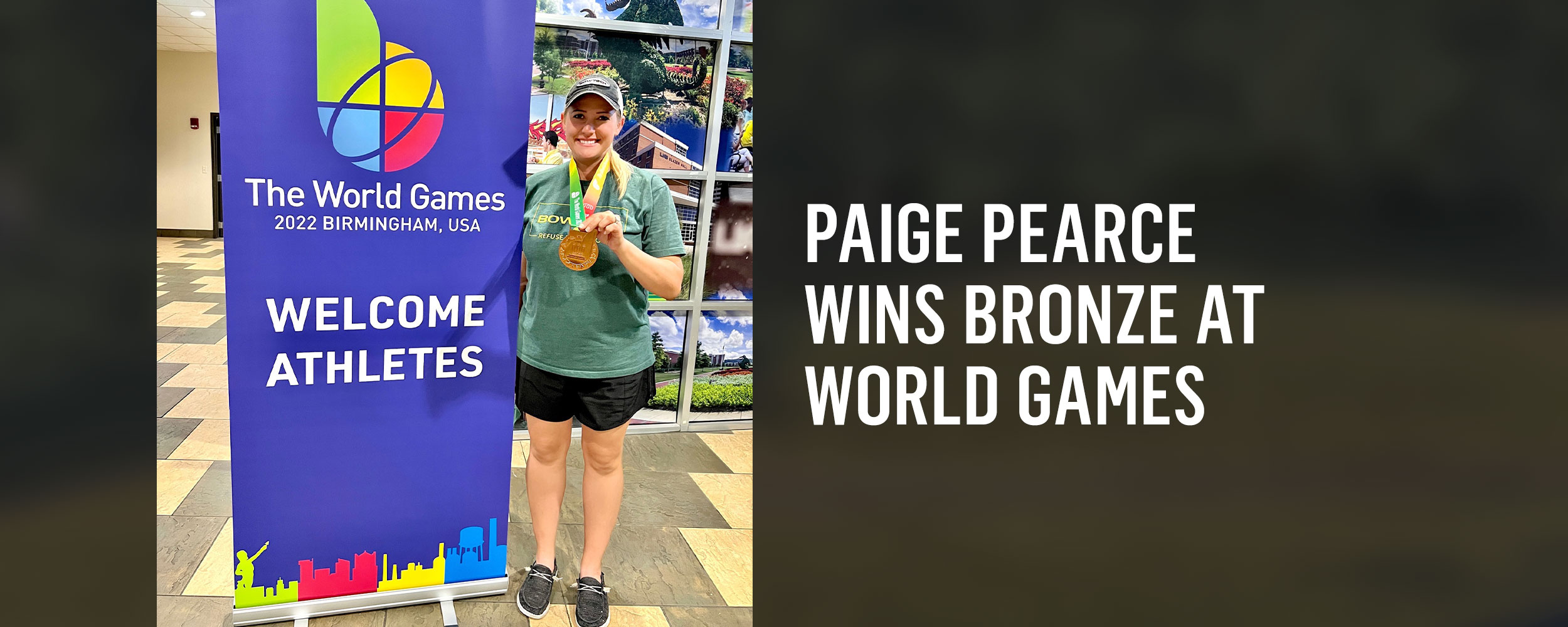 Paige Pearce win bronze at World Games
