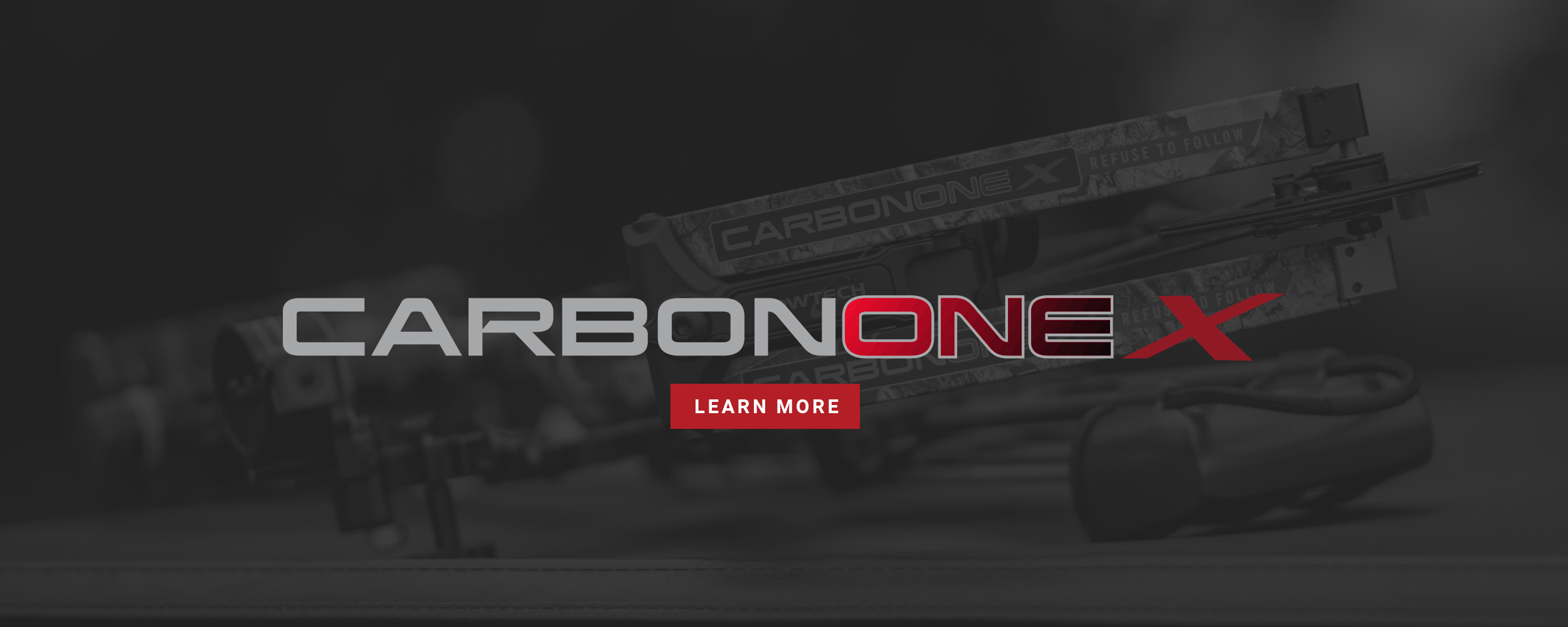 carbon onex banner with learn more button