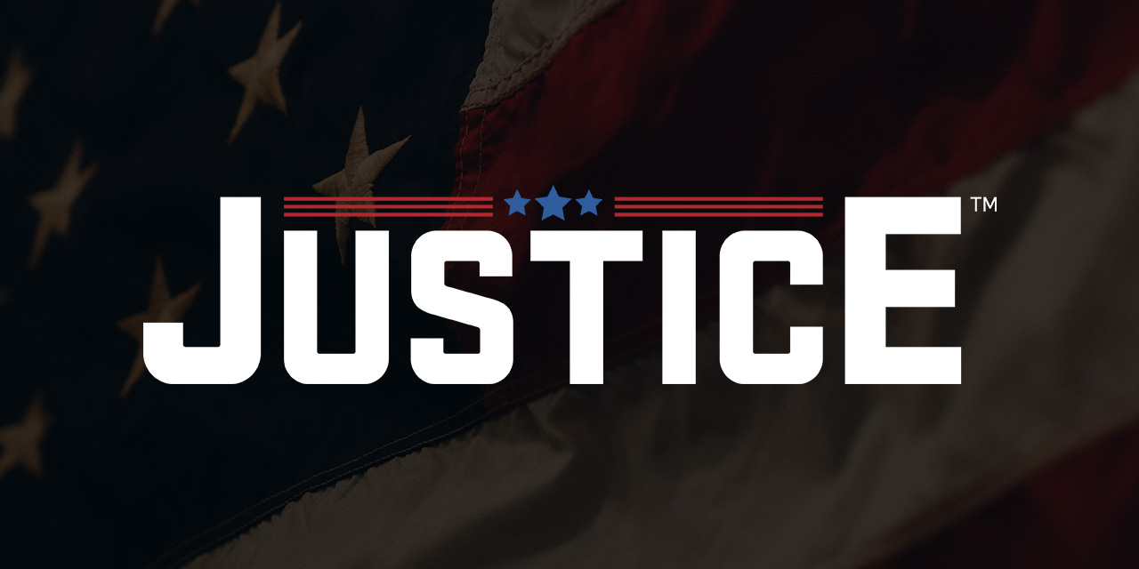 Justice banner