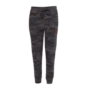Dark Camo Sweatpants with dark logo