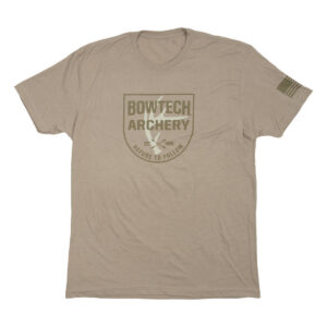 Antler Shield T-Shirt Tan