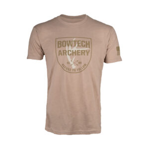 Antler Shield T-Shirt Tan
